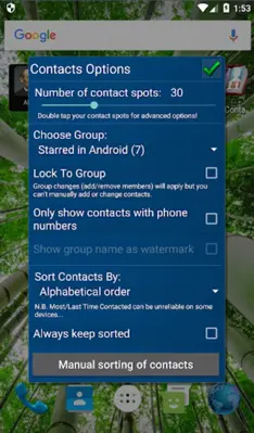 Mad Contacts Free android App screenshot 0